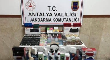 Kaçak tütün ve kaçak eşya operasyonu