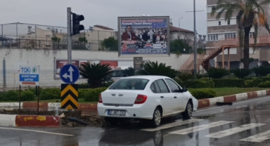 Kavşakta kaza