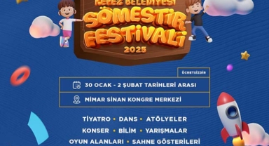 Kepez’den renkli Sömestir Festivali