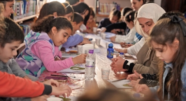 Kütüphanede eğitici ve eğlenceli atölyeler