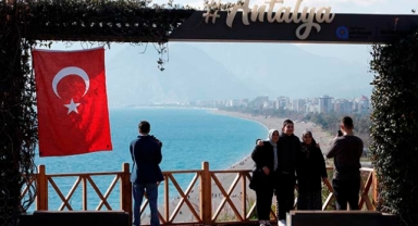 Ocak ayının sonunda sahil keyfi