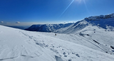 Önce kayak sonra deniz