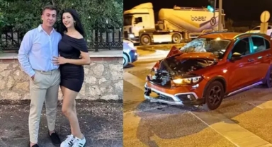 Otomobilin çarptığı nişanlı çift öldü