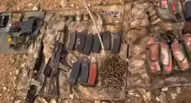 Pençe-Kilit bölgesinde çok sayıda silah ve mühimmat ele geçirildi