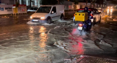 Sağanak etkili oldu