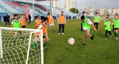 Umut'un hayali gerçek oldu