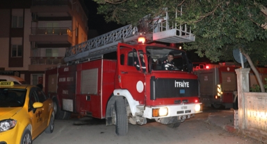 Yangın ihbarı ekipleri harekete geçirdi