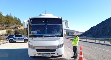 1 haftada 58 bin 125 araç denetlendi