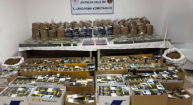 1 milyon 320 bin adet makaron ele geçirildi