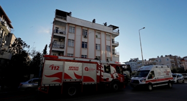 Bodrum katta çıkan yangın panik yarattı