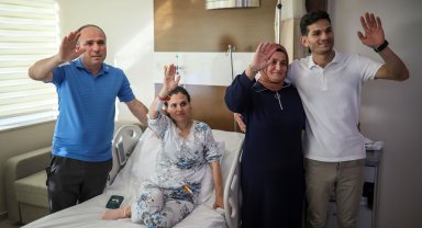 Çocuklarına yeniden can verdi