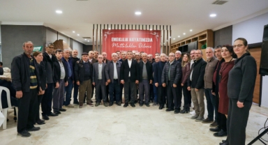 Emekli çalışanlara teşekkür yemeği
