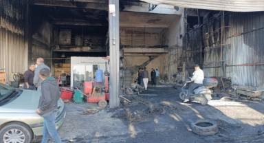 Güneş doğunca hasar ortaya çıktı