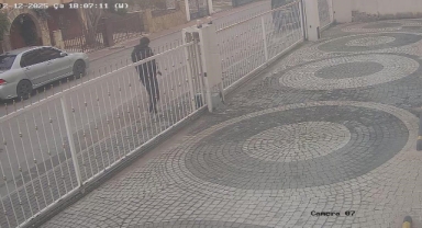 Güvenlik kamera kayıtlarını izleyince şoke oldu