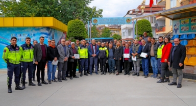 Halk otobüsü sürücülerine eğitim