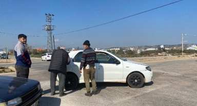 Kazada baba ve oğlu yaralandı