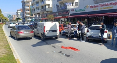 Kazada motosikletli yaralandı