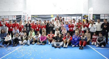 Manavgat'ta Uluslararası Pickleball Turnuvası