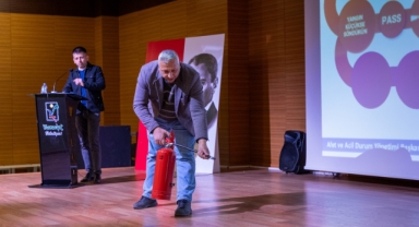 Muhtarlar afete hazırlandı