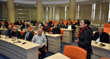 Muhtarlara afet eğitimi