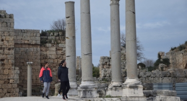 Perge Antik Kenti 2024'te 157 bin kişiyi ağırladı