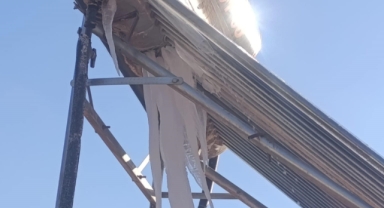 Soğuk hava güneş enerji panelini patlattı