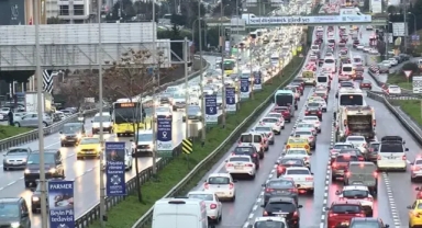 Trafiğe kayıtlı taşıt sayısı belli oldu