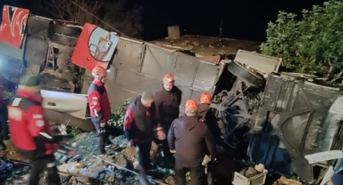 Yolcu otobüsü kazasından acı haber