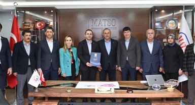 AK Parti heyeti MATSO'yu ziyaret etti
