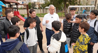 Alanya’da parklar modern ve güvenli hale geliyor 