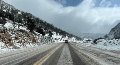 Antalya- Konya yolunda ulaşım aksadı