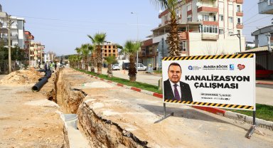ASAT'tan Kepez'de kanalizasyon hamlesi
