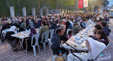 Beldibi'nde iftar yemeği düzenlendi