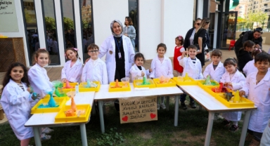 Çocuklar Bilim Şenliği'nde buluştu