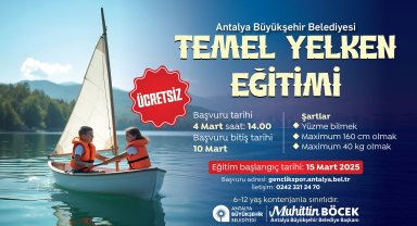 Çocuklara 'Temel Yelken Eğitimi'
