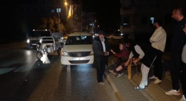 Ehliyetsiz elektrikli bisiklet sürücüsü kaza yaptı