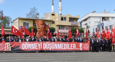 Gazipaşa'da 18 Mart töreni