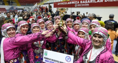 Halk Oyunları Topluluğu bölge finallerinde