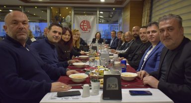 Harita mühendisleri iftarda bir araya geldi