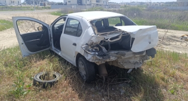 Kaza yapan sürücüler hastaneye gitmedi