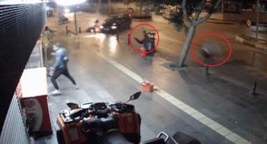 Kazada metrelerce sürüklendiler