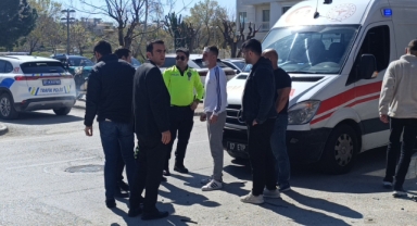 Kazadan kalktı, motosikleti kaçırdı