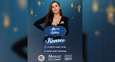 Kepez’de Merve Özbey konseri