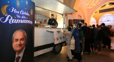 Kepez'den lokma ikramı