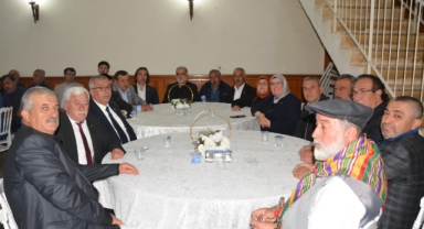 Korkuteli'de protokol üyeleri bayramlaştı
