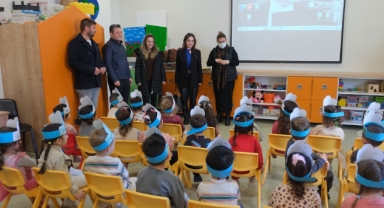 Minikler suyun önemini anladı