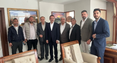 Müftü Yalçınkaya'yı ziyaret ettiler