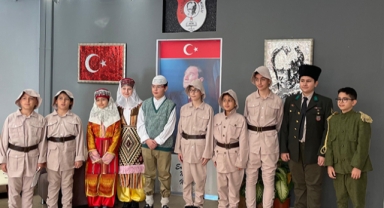 Öğrencilerden anlamlı gösteri
