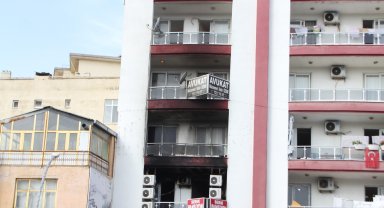 Pansiyonda çıkan yangın korkuttu