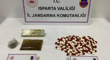 Şüpheliyi jandarmaya yakalandı